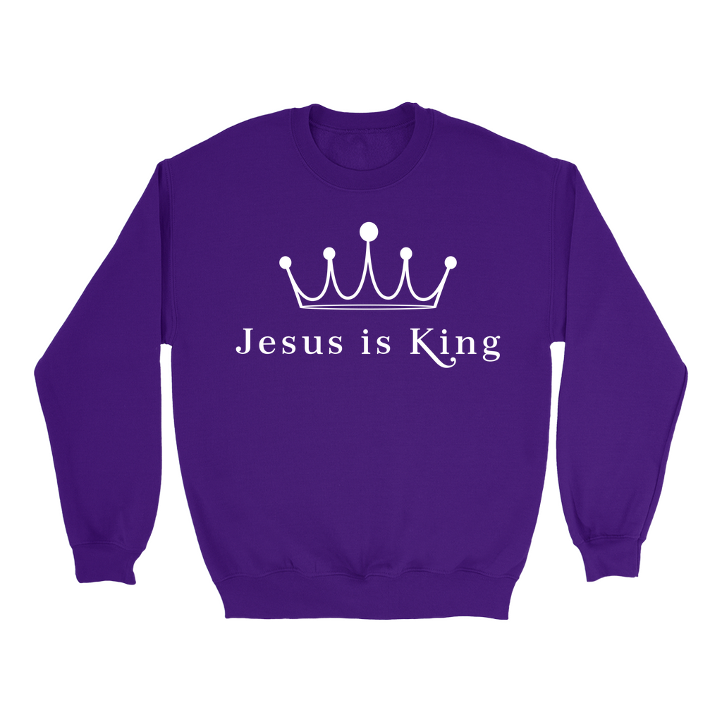 Jesus is King - Crewneck Sweatshirts